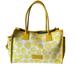 Dooney & Bourke Bags | Dooney & Bourke Lemons Yellow White Coated & Saffiano Leather Tote Shoulder Bag | Color: White/Yellow | Size: Os
