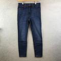 J. Crew Jeans | J Crew Jeans Womens 29 Blue Dark Wash Denim High-Rise Skinny Jeans | Color: Blue | Size: 29