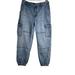 American Eagle Outfitters Pants & Jumpsuits | Ae American Eagle 8 Regular High Waisted Denim Cargo Jogger Jeans | Color: Blue | Size: 8