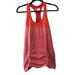 Athleta Tops | Athleta Racerback Fastest Track Slimming Workout Tank Orange Size Medium | Color: Orange | Size: M