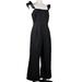 J. Crew Pants & Jumpsuits | J Crew Nwt Kasana Ruffle Eyelet Lace Jumpsuit Size 4 Tall | Color: Black | Size: 4