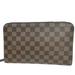 Louis Vuitton Bags | Louis Vuitton Saint Louis Clutch Hand Bag Damier Leather Brown N51993 | Color: Brown | Size: W 9.4 X H 5.9 X D 2 " (Approx.)