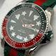 Gucci Accessories | Brand New! Gucci Green Dial Two-Tone Men's Watch | Color: Green/Red | Size: Os