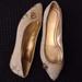 Coach Shoes | Coach Flats | Color: Cream/Gold | Size: 8