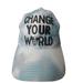 Disney Accessories | Disney Mickey Mouse Change Your World Blue Tie-Dye Baseball Cap Adult Unisex Hat | Color: Blue | Size: Os