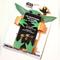 Disney Cell Phones & Accessories | Disney Star Wars The Mandalorian Baby Yoda Flexi Phone Holder And Stand | Color: Cream/Green | Size: Os