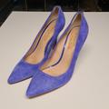 Coach Shoes | Coach Pointy Toe Heels Size 7 1/2 | Color: Blue | Size: 7.5