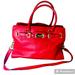 Michael Kors Bags | Michael Kors Large Hamilton Satchel Tote Bag In Red With Gold Hardware | Color: Red | Size: Os