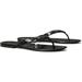 Tory Burch Shoes | Nib Tory Burch Studded Jelly Thong Sandal Black Us 7 Authentic | Color: Black | Size: 7