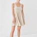 American Eagle Outfitters Dresses | Ae Knit Tank Babydoll Dress | Color: Cream | Size: S