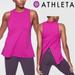 Athleta Tops | Athleta Foothill Open Back Tank Sleeveless Athletic Top Pink/Purple - Small | Color: Pink/Purple | Size: S