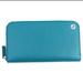 Gucci Bags | Authentic Gucci Cobalt Blue Turquoise Gg Interlocking Leather Zip Around Wallet | Color: Blue | Size: Os