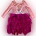 Disney Dresses | Disney’s Frozen Bodysuit Dress. Size 2t. Almost New. | Color: Purple/Silver | Size: 2tg