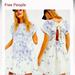 Free People Dresses | Free People Pinwheel Mini Dress Size Xs Nwot Adorable!!! | Color: Blue/White | Size: Xs