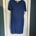 Lularoe Dresses | Lula Roe Julia Dress. Brand New With Tags In A Solid Blue. | Color: Blue | Size: L
