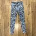 Athleta Pants & Jumpsuits | Athleta Elation 7/8 Limited Edition Graffiti Lace Print In Small Tall | Color: Black/White | Size: S