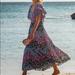 Anthropologie Dresses | Anthropologie Clementina Eyelet Maxi Dress | Color: Blue/Purple | Size: 20w