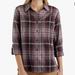 Carhartt Tops | Carhartt Fairview Plaid Roll Tab Convertible Sleeve Western Fall Shirt-Xl | Color: Black/Purple | Size: Xl