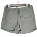 J. Crew Shorts | J Crew Seaside Shorts In Linen Blend Camo Green Women's Medium | Color: Green | Size: M