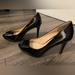 Jessica Simpson Shoes | Jessica Simpson Julip Patent Platform Heels, Size 7, Like New | Color: Black | Size: 7