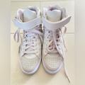 Adidas Shoes | Adidas Neo Women's Super Wedge | Color: Cream/Pink | Size: 9.5