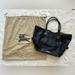 Burberry Bags | Burberry Leather Tote Bag, Black | Color: Black | Size: Os