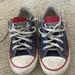 Converse Shoes | Girls Denim Converse All Star, Red Heart, Chuck Taylors Size 13.5 | Color: Red | Size: 13.5g