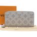 Louis Vuitton Accessories | Louis Vuitton Louis Vuitton Mahina Zippy Wallet Monogram Punching Long Grease... | Color: Gray | Size: Os