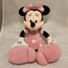 Disney Toys | 12” Disney Minnie Mouse Plush Stuffed Animal | Color: Black/Pink | Size: 12 Inches