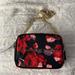 Victoria's Secret Bags | New Victoria’s Secret Floral Crossbody With Chain | Color: Black/Red | Size: Os