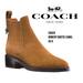 Coach Shoes | Coach -Bowery Chelsea Bootie - Camel Suede - Us 8 | Color: Tan | Size: 8