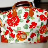 Coach Bags | Dooney & Bourke Pocketbook Large Multicolor Floral | Color: Red/White | Size: Os