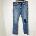 Levi's Jeans | Levis 511 Slim Fit Men's Distressed Jean 33 X 32 | Color: Blue | Size: 33
