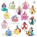 Disney Party Supplies | 58 Pcs Princess Party Swirls Streams Princess Birthday Party Supplies | Color: Pink | Size: Os