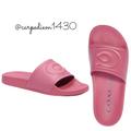 Coach Shoes | Coach Pillow Ulla Slide Sandals | Color: Pink | Size: 8