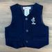 Disney Jackets & Coats | 5/$20 Disney Baby Navy Blue Embroidered Mickey Mouse Button Up Vest Size 18m | Color: Blue | Size: 18mb