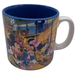 Disney Dining | Disney Mgm Studios Vintage 80's Coffee Mug Disney Japan Mickey Minnie Donald | Color: Blue | Size: Os