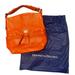 Dooney & Bourke Bags | Dooney & Bourke Dillen Medium Two Pocket Orange Pebbled Leather Shoulder Bag | Color: Orange | Size: 14 1/2" H X 14 1/2" W X 5 1/8" D