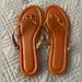 J. Crew Shoes | J. Crew Leopard Print Flip Flop Sandal, Size 8 | Color: Brown/Gold | Size: 8