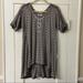 Anthropologie Tops | Anthropologie Holding Horses Aron Tunic Top | Color: Blue/Gray | Size: Xs