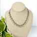 J. Crew Jewelry | J. Crew Cluster Drop Crystal Stone Necklace | Color: Cream/Gold | Size: Os