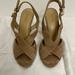 Michael Kors Shoes | Ladies Michael Kors High Heel Shoes Size 7 | Color: Tan | Size: 7