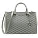 Michael Kors Bags | Michael Kors Kellen Medium Satchel 2way Bag Ladies Handbag 38s9xsos2v Leather Li | Color: Gray | Size: Os