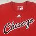 Adidas Shirts & Tops | Adidas Chicago T-Shirt | Color: Black/Red | Size: Lg