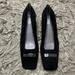 Gucci Shoes | Gucci Suede Square Toe Pump Heels Size 37 | Color: Black | Size: 7