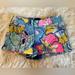 Lilly Pulitzer Shorts | Lilly Pulitzer Women’s Floral Multicolored Shorts-Size 6 | Color: Red/Tan | Size: 6