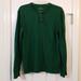 American Eagle Outfitters Shirts | American Eagle Long Sleeve Henley Medium | Color: Green | Size: M