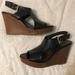 American Eagle Outfitters Shoes | Black Wedges | Color: Black/Brown | Size: 11