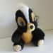Disney Toys | Disney Flower Skunk 6.5" Tall Plush Stuffed Animal | Color: Black/White | Size: 6.5" Tall