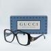 Gucci Accessories | Final Price New Gucci Gg1236oa 001 Transparent Black Eyeglasses | Color: Black | Size: 56 - 15 - 145